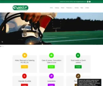 Esseciclean.com(Esseci Clean homepage) Screenshot