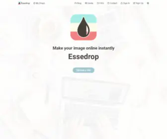 Essedrop.com(Make your file online instantly) Screenshot