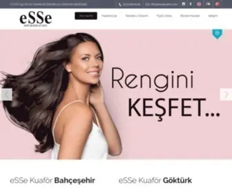Essekuafor.com(ESSe Kuaför Bahçeşehir) Screenshot