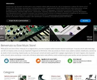 Essemusic.it(Esse Music Store) Screenshot