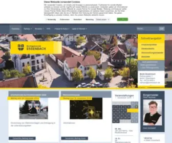 Essenbach.de(Markt Essenbach) Screenshot