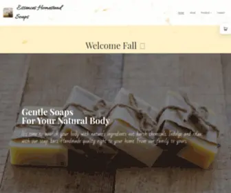 Essenceshomesteadsoaps.com(Home) Screenshot