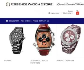 EssencewatchStore.com(Essence Watch Store Fine Quality Swiss Timepieces) Screenshot