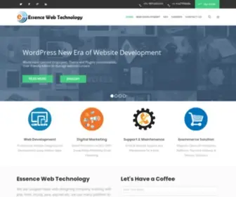 Essencewebtech.in(Website Designing Company in Gurgaon India) Screenshot