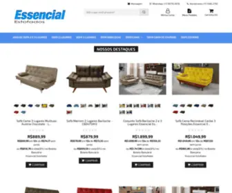 Essencialestofados.com(Essencial) Screenshot