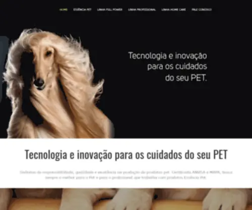 Essenciapet.com.br(Essência) Screenshot