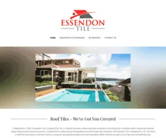 Essendontile.com.au(Roof Tiles) Screenshot