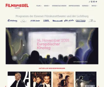 Essener-Filmkunsttheater.de(Programm der Essener Filmkunsttheater und der Lichtburg) Screenshot