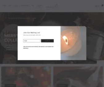 Essentiacandles.com(Essentia Candles) Screenshot