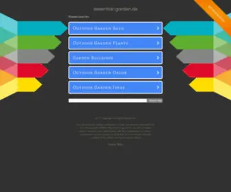 Essential-Garden.de(Essential Garden) Screenshot