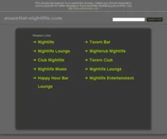 Essential-Nightlife.com(欢乐游戏) Screenshot
