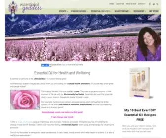 Essential-Oil-Goddess.com(Essential Oil) Screenshot