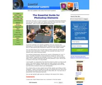 Essential-Photoshop-Elements.com(Adobe Photoshop Elements Tutorials) Screenshot
