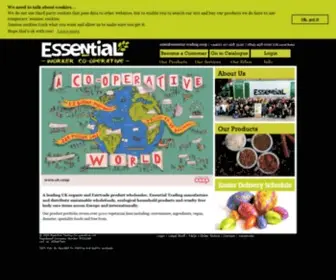 Essential-Trading.co.uk(Essential Trading) Screenshot