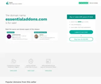 Essentialaddons.com(essentialaddons) Screenshot