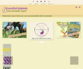 Essentialanimals.com(Animal Wellness Online Courses) Screenshot