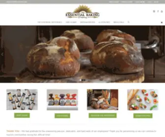 Essentialbaking.com(The Essential Baking Company) Screenshot
