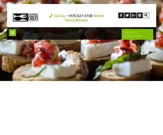 Essentialchefs.com(Catering in Amesbury MA serving the north shore of Boston) Screenshot