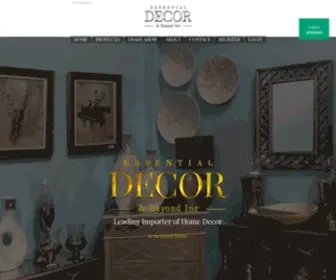 Essentialdecor.net(WordPress) Screenshot