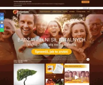 Essentiale.pl(Poznaj produkty leczncznicze z rodziny Essentiale®) Screenshot