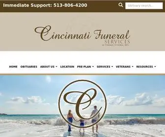 Essentialendings.com(Cincinnati Funeral Services by Thomas Funeral Home Inc) Screenshot