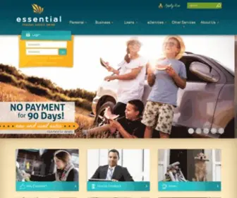 Essentialfcu.org(Essential Federal Credit Union) Screenshot
