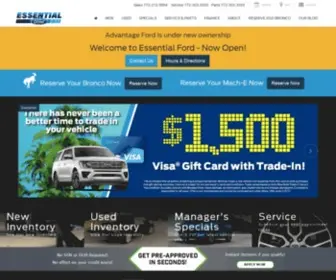Essentialford.com(Essential Ford Stuart FL) Screenshot