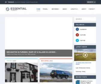 Essentialjourneys.co.uk(An experiential luxury travel and lifestyle blog) Screenshot