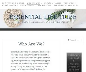 Essentiallifetribe.com(Empowering Individuals To Achieve Their Dreams) Screenshot