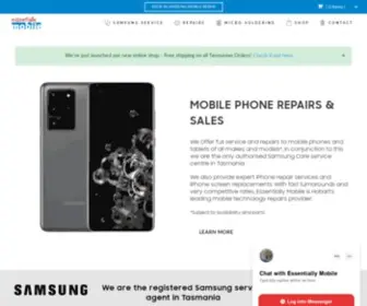 Essentiallymobile.com.au(Essentially Mobile Hobart) Screenshot
