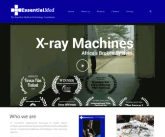 Essentialmed.org(The Essential Medical Technology Foundation) Screenshot