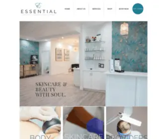 Essentialmedspa.com(Essential Advanced Skin Care Spa in Dedham (formerly in Chestnut Hill)) Screenshot