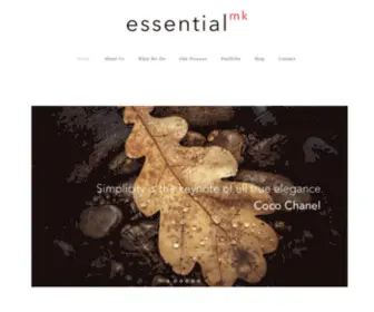 Essentialmk.com(Essential Marketing) Screenshot