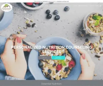 Essentialnutrition.com(Now providing Telehealth visits) Screenshot