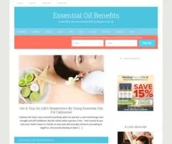 Essentialoilbenefits.com(Essential Oil Benefits) Screenshot