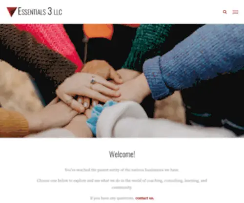 Essentials3.com(Essentials 3 Marketing) Screenshot