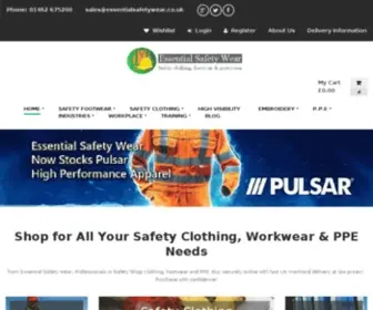 Essentialsafetywear.co.uk(Safety Clothing) Screenshot