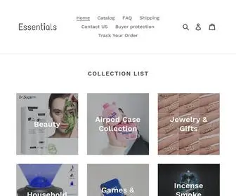 Essentialshops.co(Essentialsshops) Screenshot