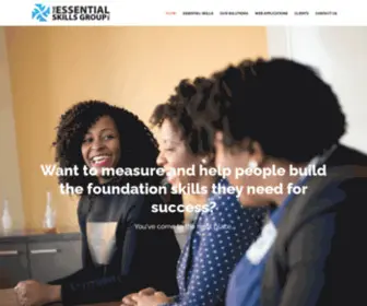 Essentialskillsgroup.com(The Essential Skills Group) Screenshot
