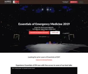 Essentialsofem.com(Essentials of Emergency Medicine) Screenshot