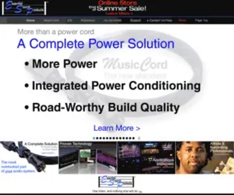 Essentialsound.com(Best Audio Power Cable Power Conditioner Audiophile Hi Fi Pro Audio Guitar Bass Power Cord) Screenshot