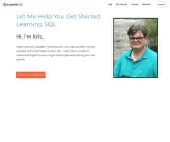 Essentialsql.com(Essential SQL) Screenshot