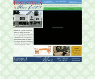 Essentialsva.com(Essentials by Classic Furniture Home) Screenshot