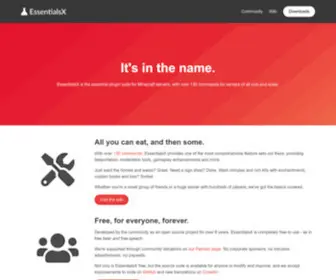 Essentialsx.net(EssentialsX) Screenshot