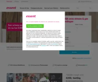 Essent.nl(Energie van je betrouwbare energieleverancier) Screenshot