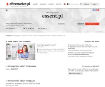 Essent.pl(Www Essent) Screenshot