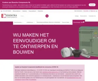 Essentracomponents.nl(Essentra Components NL) Screenshot