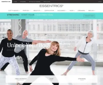 Essentrics.com(Miranda Esmonde) Screenshot