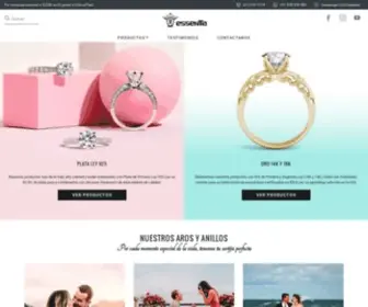 Essentta.com(Joyería) Screenshot