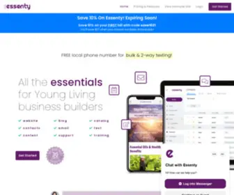 Essenty.com(Essenty) Screenshot